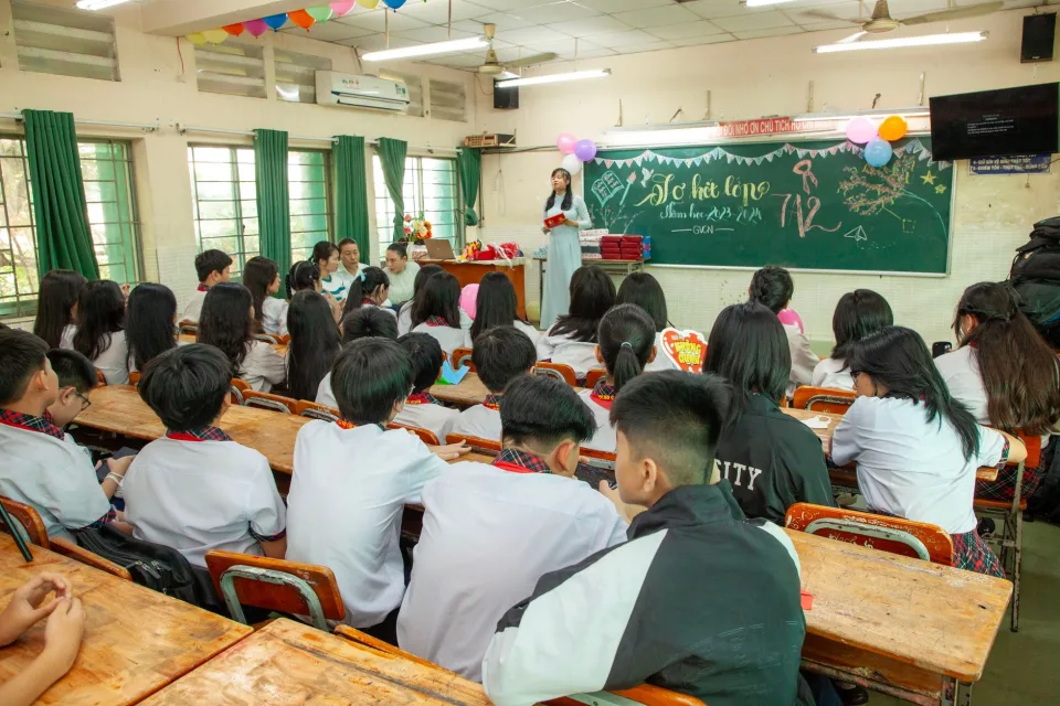 Hành lang lớp học